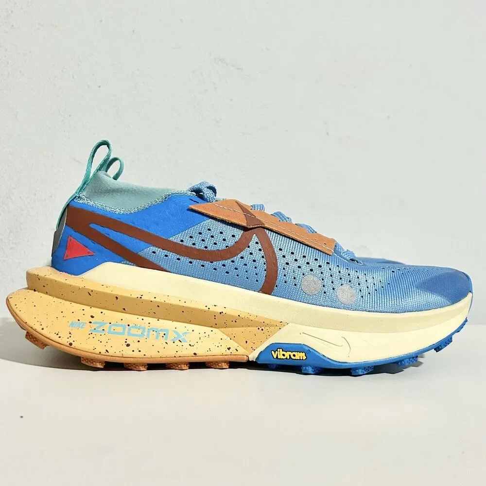 Nike ZoomX Zegama 2 “Blue Beyond Copper Moon” Men’s Size 6 Running Shoes - Picture 2 of 8
